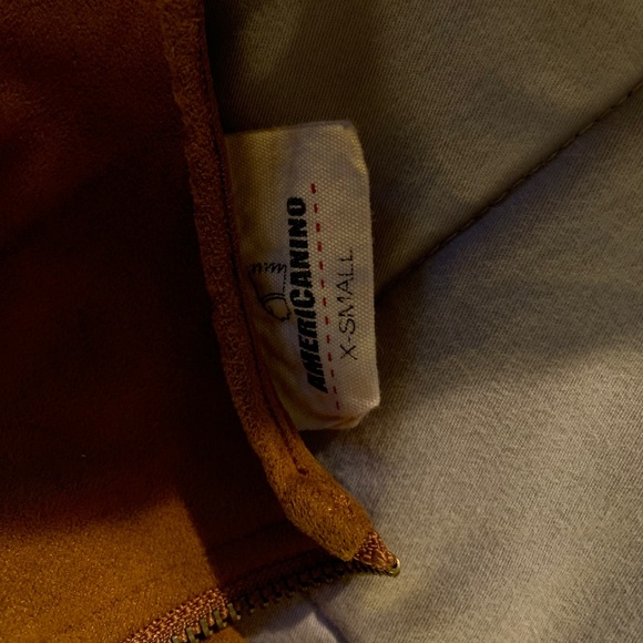 Brown leather top - Picture 5 of 6